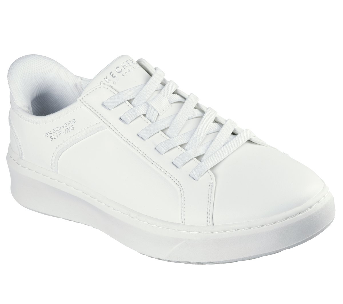 Skechers Slip-ins: Court Break - Double Vented - WHITE