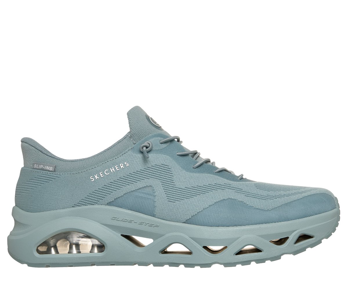 Skechers Heren Slip-ins: UNO Glide-Step - Air Gliders CM Bruin/Zwart, Maat 39, Medium
