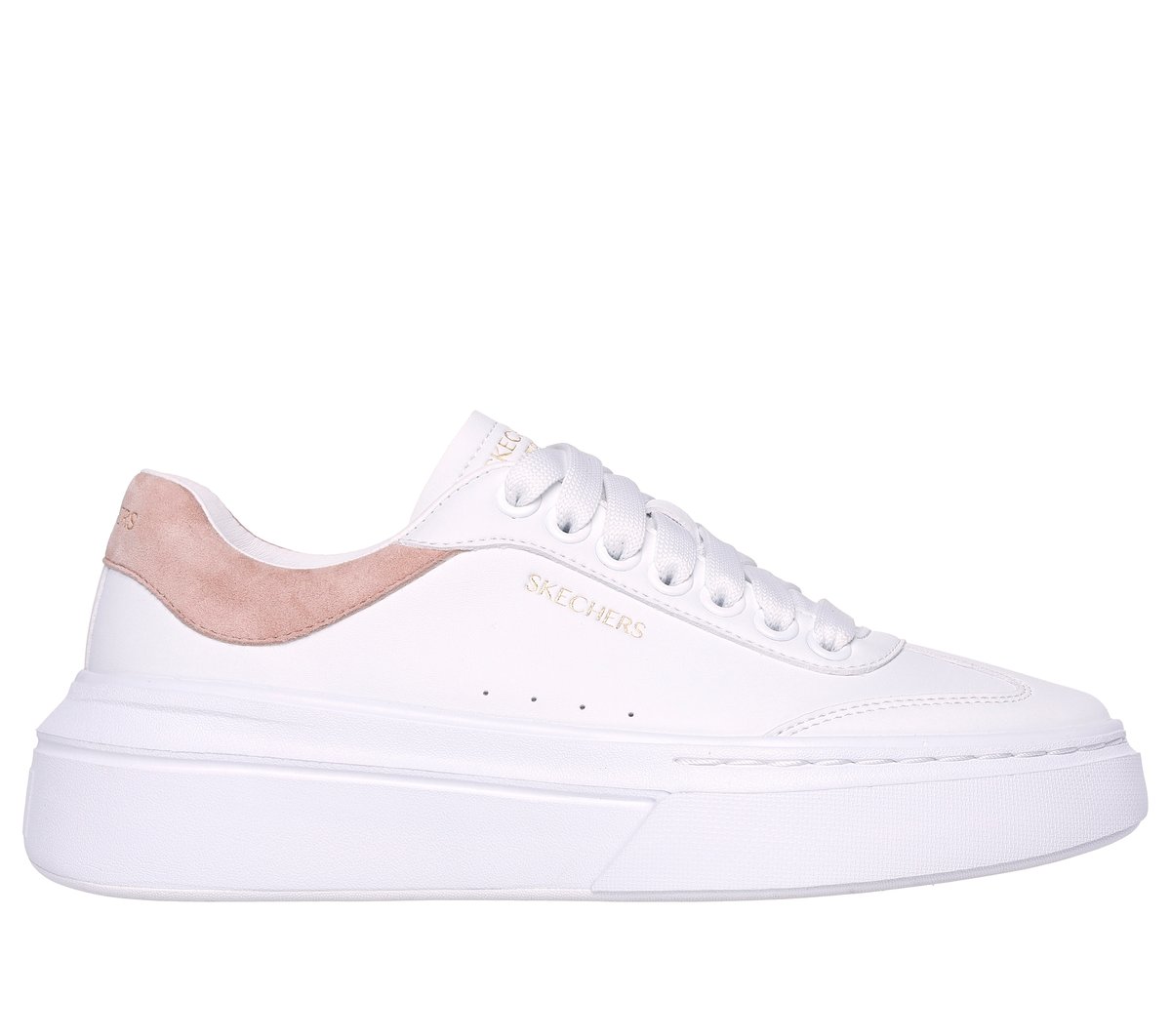 Skechers Dames Cordova Classic CM Wit/Roze, Maat 35, Medium