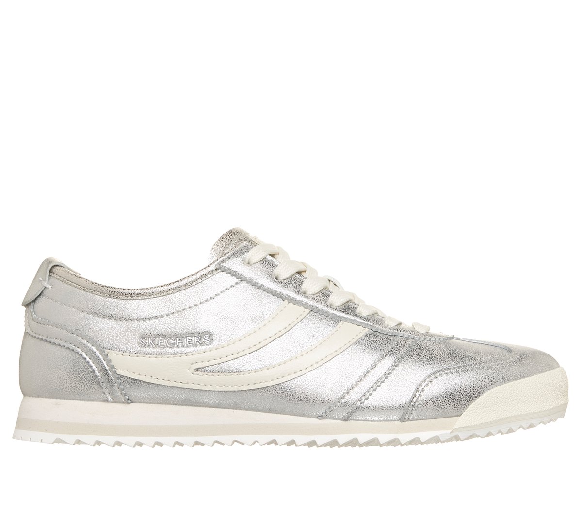 Skechers kobiety Topnotch - Shimmer Chic w Srebrny, Rozmiar 38.5 Sneakersy