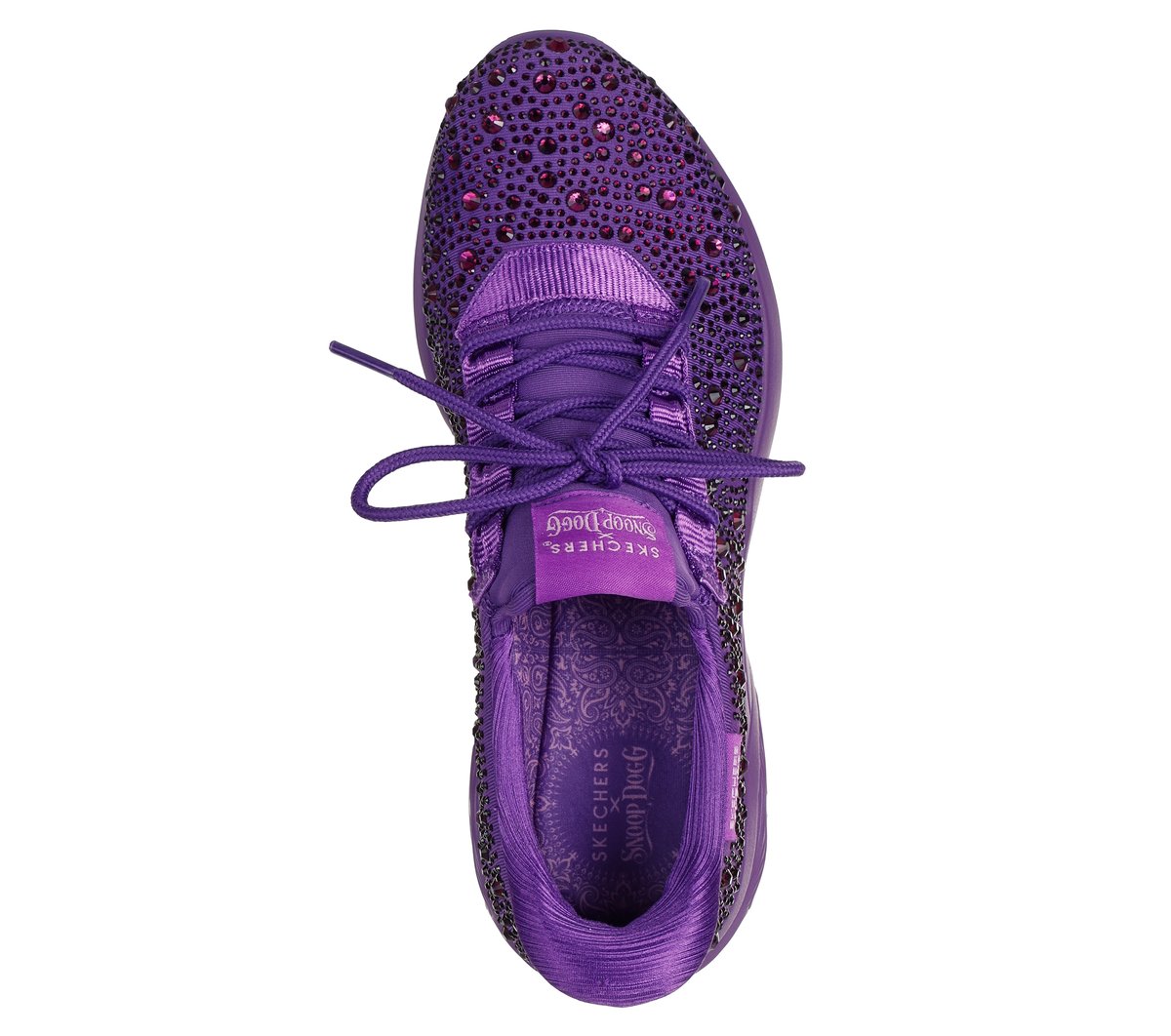 【数々のアワードを受賞】 Slip-ins Skechers Snoop Air Rhinestoned - M-Uno Dogg: 靴