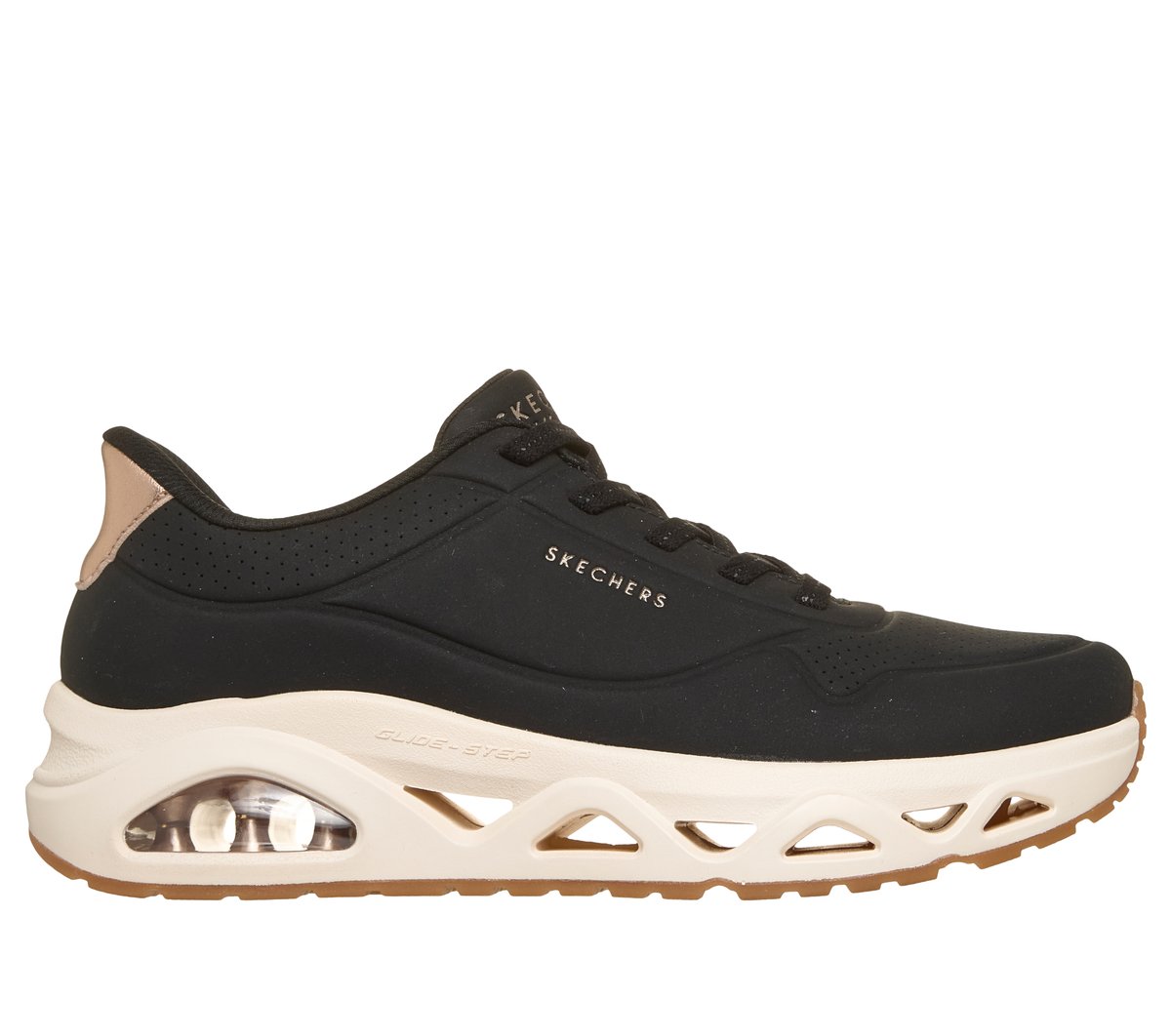 Skechers Slip-ins: UNO Glide-Step - Glide On Air Sneaker in Schwarz, Größe 41