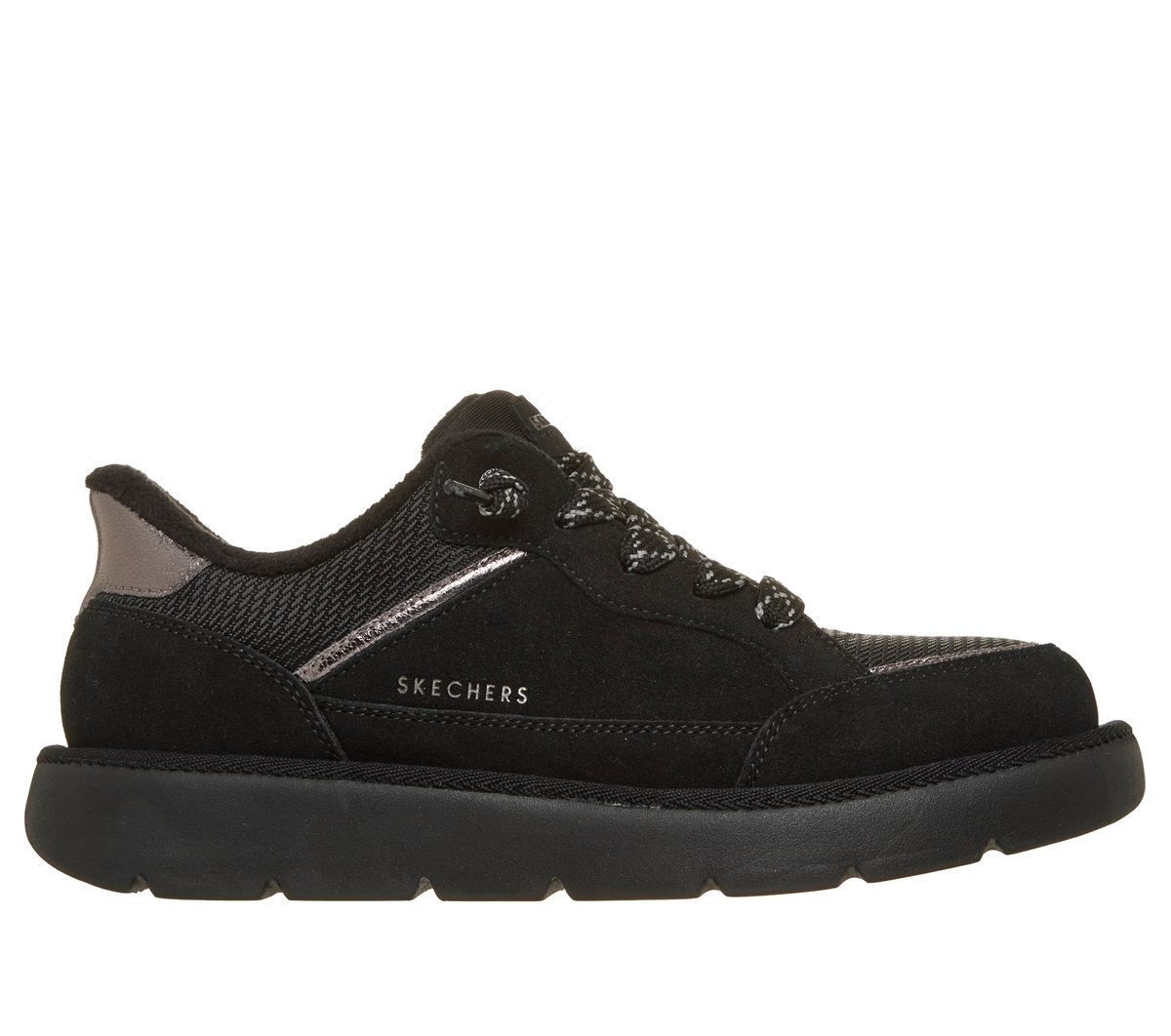 Skechers Slip-ins: Keepsakes Cozy - Street Hiker EZ - BLACK