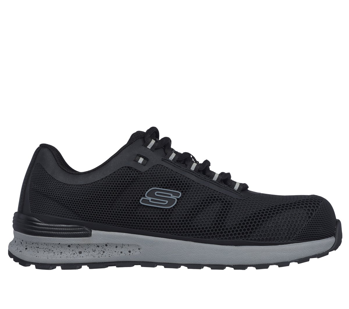 Skechers Heren Work: Bulklin - Bragoo CM Zwart, Maat 39, Medium