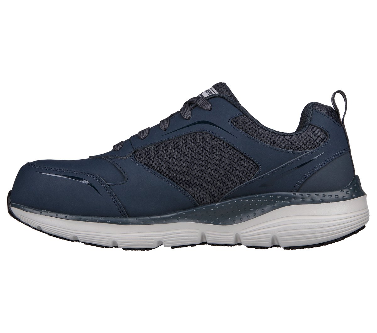 Work: Arch Fit Slip-Resistant - Angis Comp Toe - NAVY / GRAY