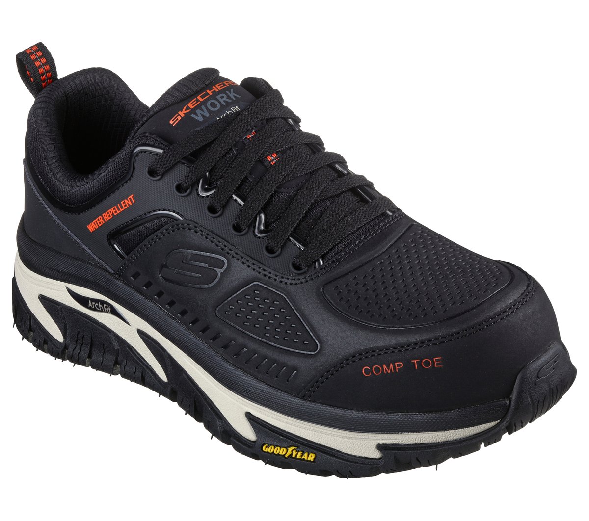 Work: Arch Fit Road Walker - Raylan - BLACK