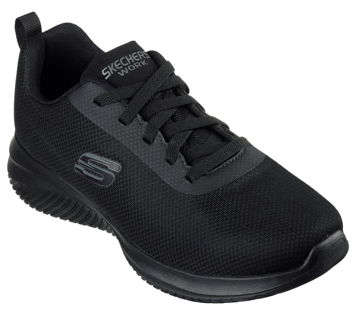 SKECHERS スケッチャーズ 厚底スニーカー 厚底 レザー 本革 黒