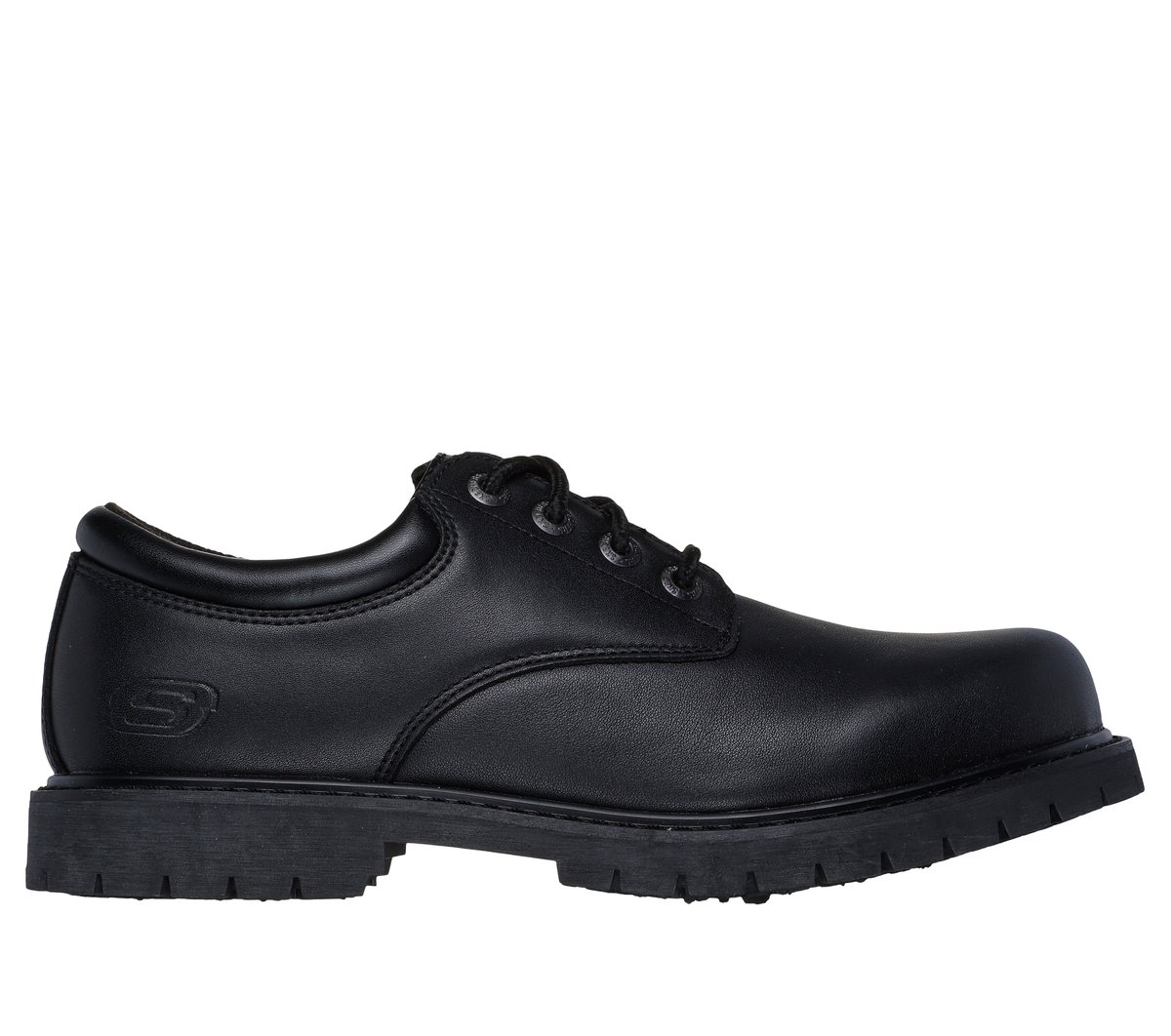 Skechers Heren Work: Cottonwood - Cantix CM Zwart, Maat 39.5, Medium