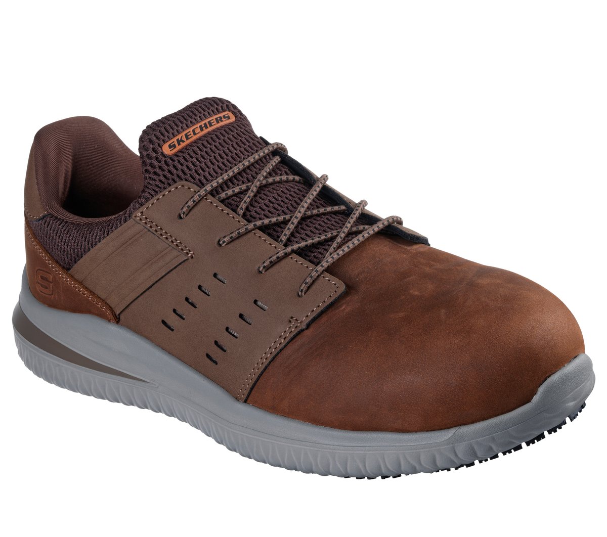 といさん Skechers 204921 Knowlson-Ramhurst Men's nubuck leather