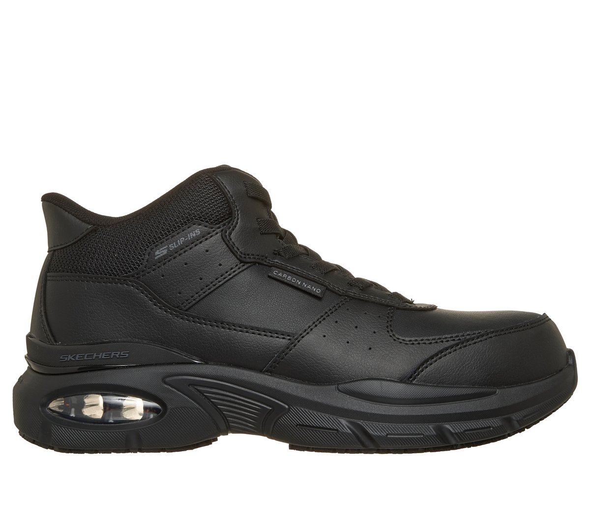 SKECHERS ブラック スパイク Skechers Slip-ins Work Slip-Resistant: Skech-Air Ventura - Ravek