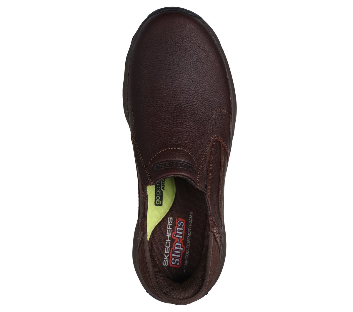 【MAKOTO】ブラウン　UC4 2023年10月購入 Skechers Slip-ins RF: Craster - Lanigan - RED / BROWN