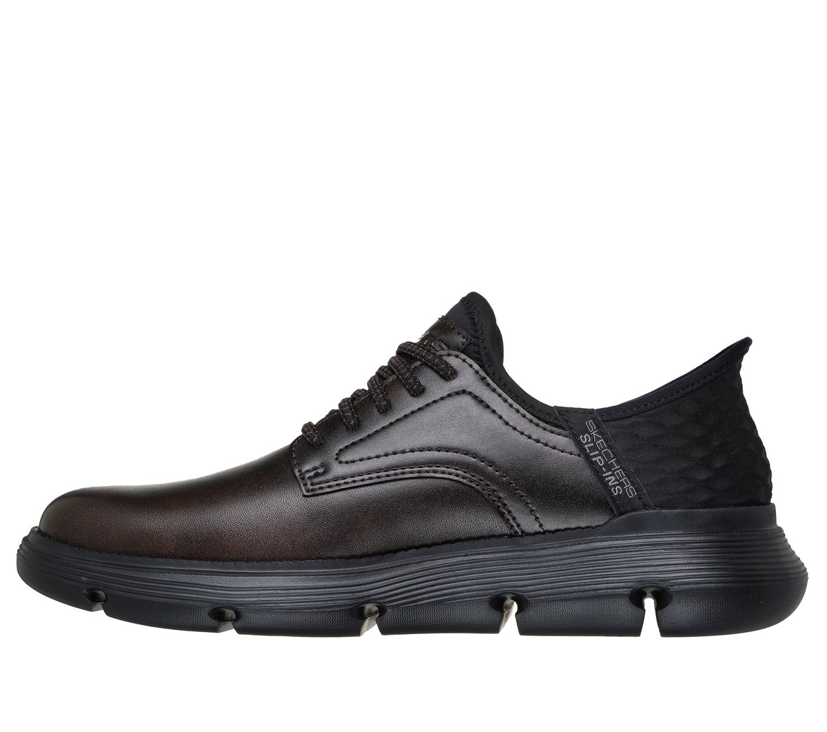 手を使わずにラクに履ける スケッチャーズ ハンズフリー スリップインズ 205046 ガルザ - ガービン SKECHERS メンズ 軽量 低反発 スニーカー ブラック ブラウン BBK CDB 栗山監督 CMモデル トレーニンング ウォーキング トレンド 黒 25.5cm 26cm 26.5cm 27cm 27.5cm 28cm スケッチャーズ スリップインズ：ガルザ - ガービン | SKECHERS JP