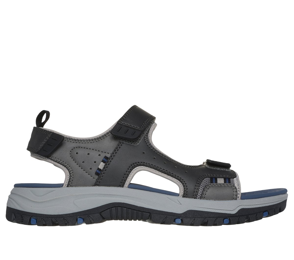Skechers Relaxed Fit: Prewitt - Rigdon Shoes em Cinzento, Tamanho 48.5, Vegan