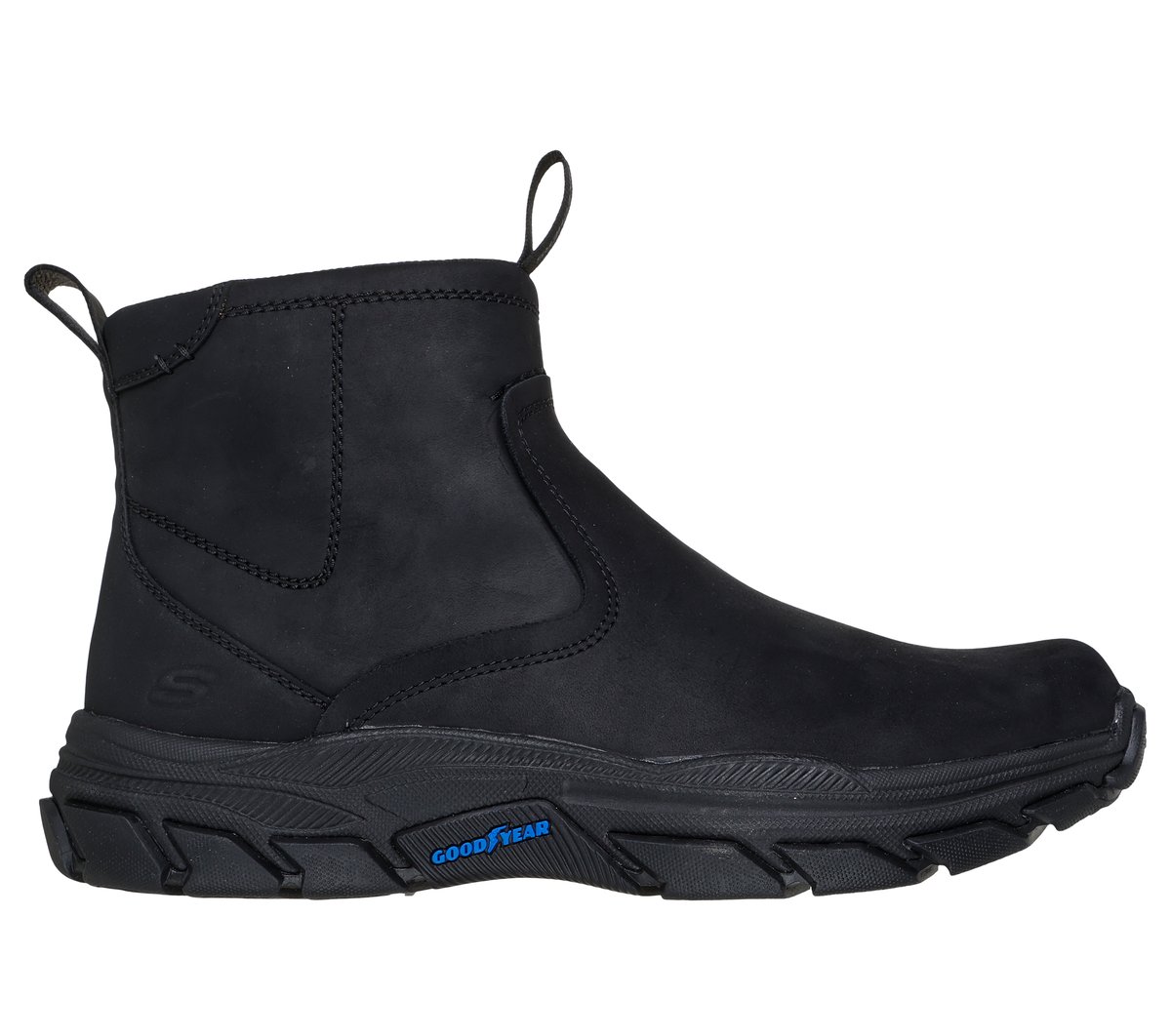 Skechers Relaxed Fit: Respected - Evanston Stiefel Shoes in Schwarz, Größe 50.5