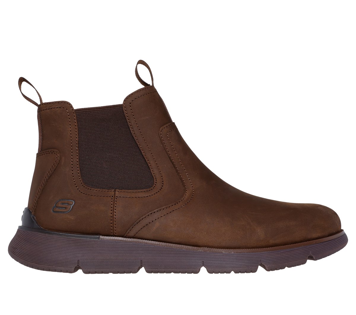 Skechers Heren Augustino - Paulo CM Bruin, Maat 39.5, Medium