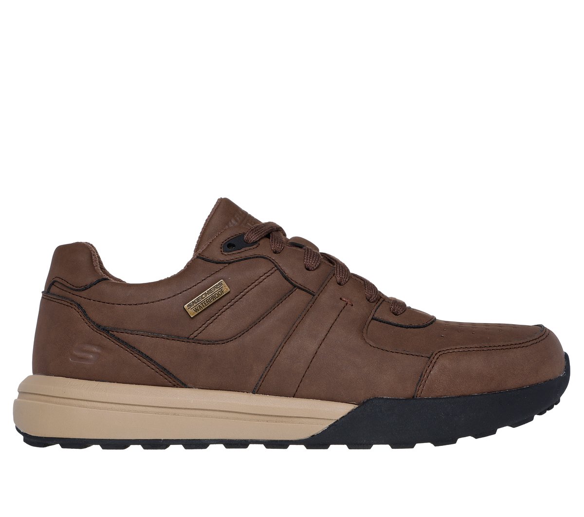Skechers Heren Waterproof: Netson - Gander CM Zwart, Maat 39.5, Medium