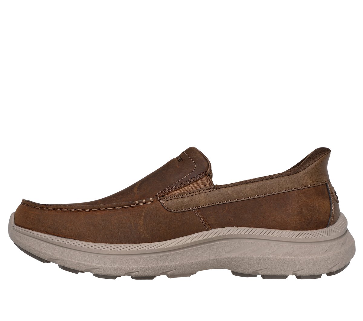 字16 Mens Skechers Pollard Osgood Slip-Ins Relaxed Fit Memory