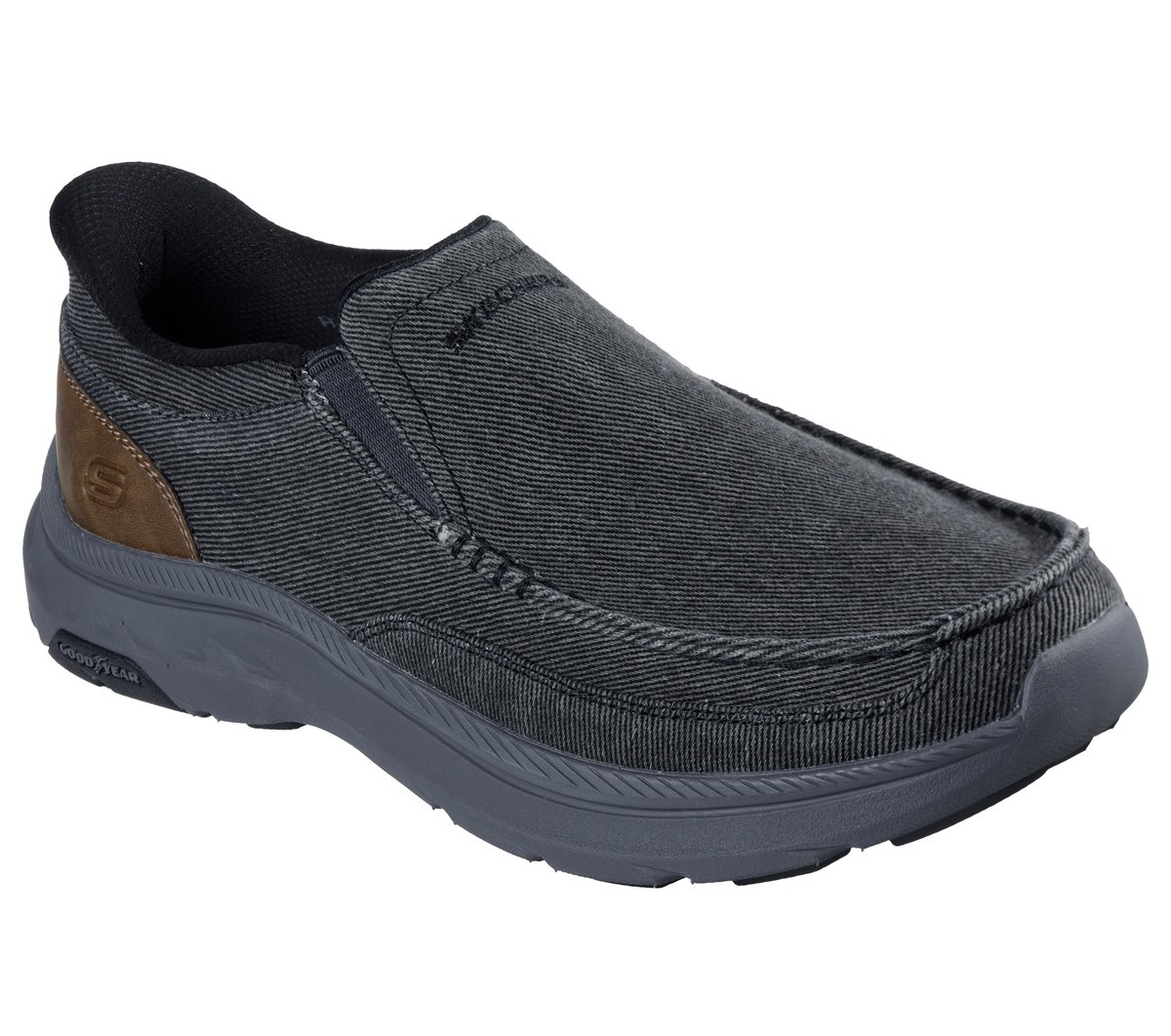 Skechers Slip-ins Relaxed Fit: Pollard - Rohan - BLACK