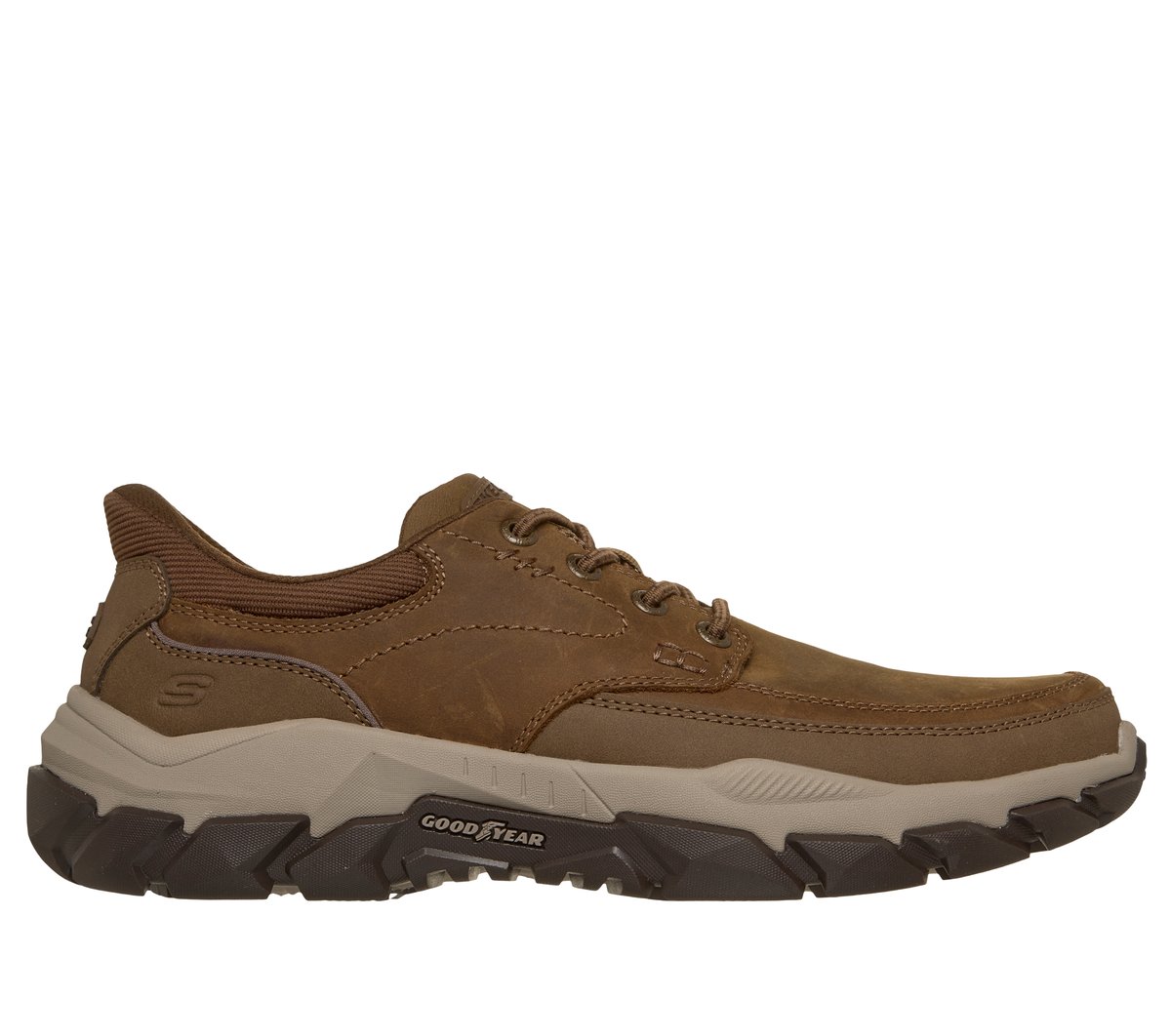 Skechers Heren Slip-ins Relaxed Fit: Santoro - Bradford CM Bruin, Maat 39.5, Medium