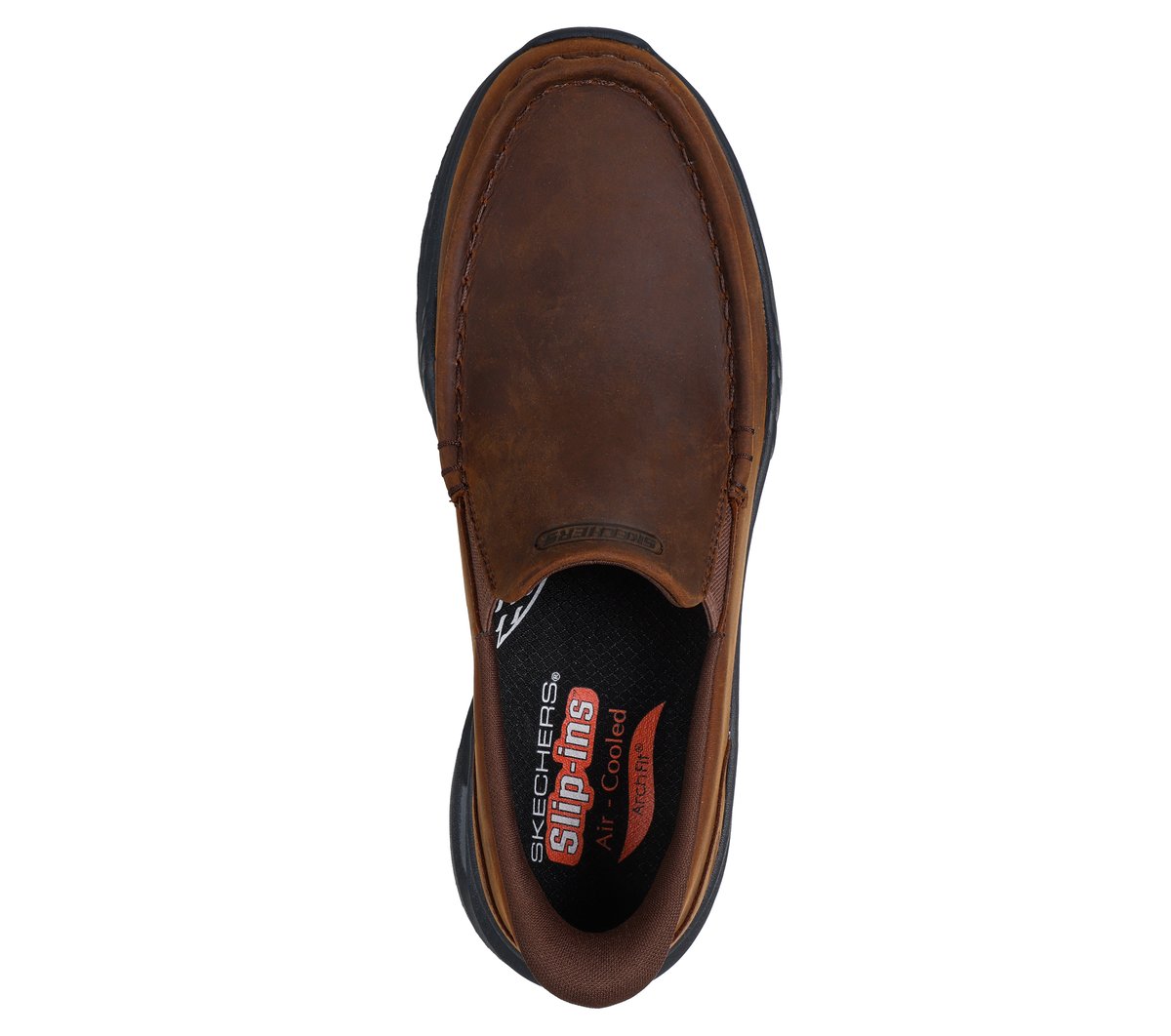 Skechers Slip-ins Relaxed Fit: Arch Fit Orvan - Glide Moc - BROWN