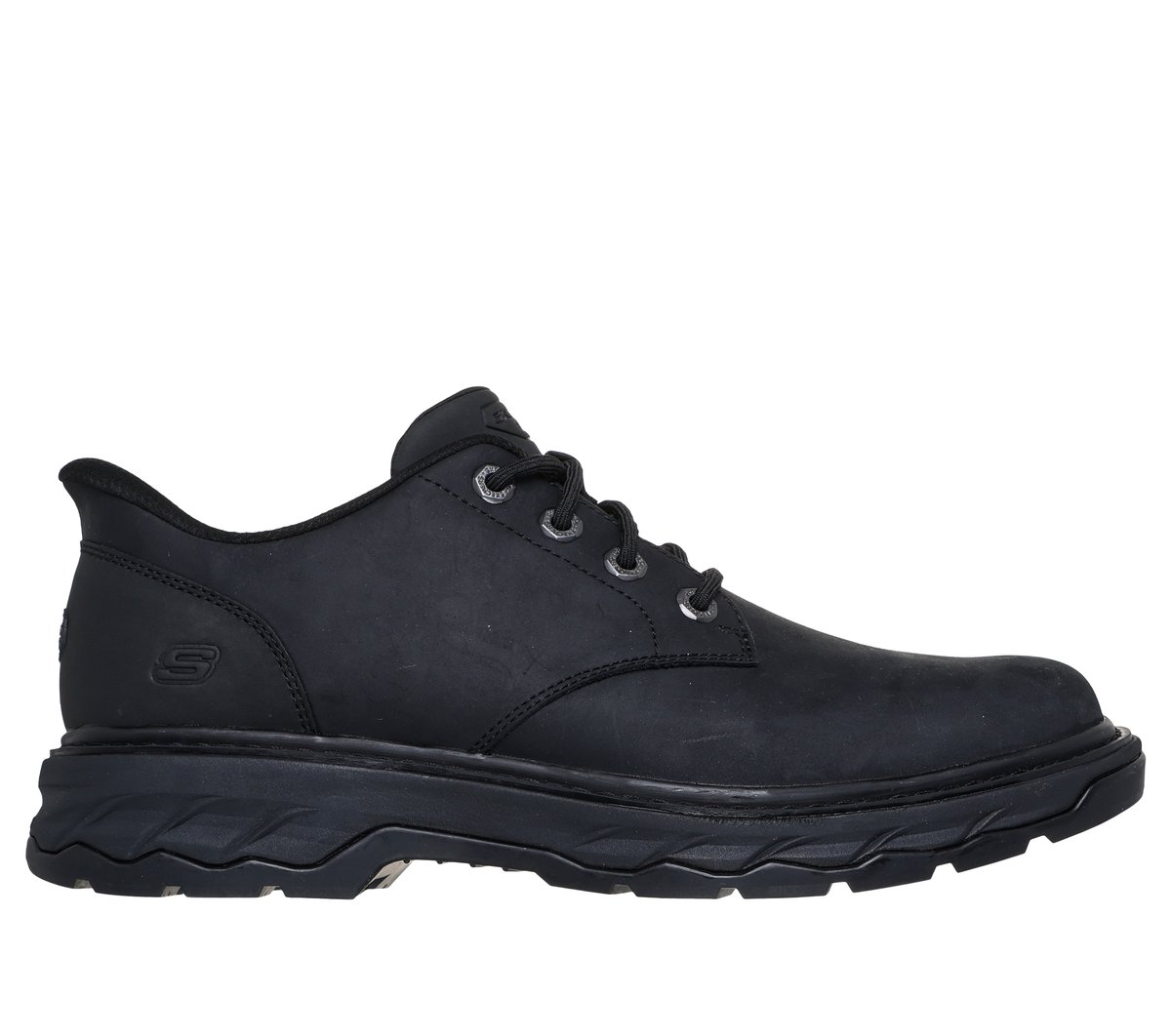 Skechers Heren Slip-ins Relaxed Fit: Lockett - Spence CM Zwart, Maat 39.5, Medium