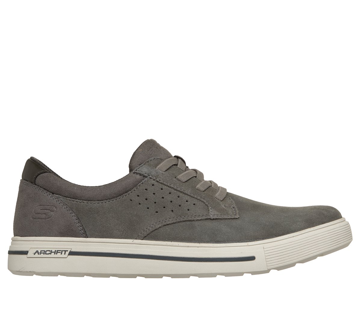 Skechers Heren Relaxed Fit: Arch Fit Solano 2.0 - Rey CM Grijs, Maat 39.5, Medium