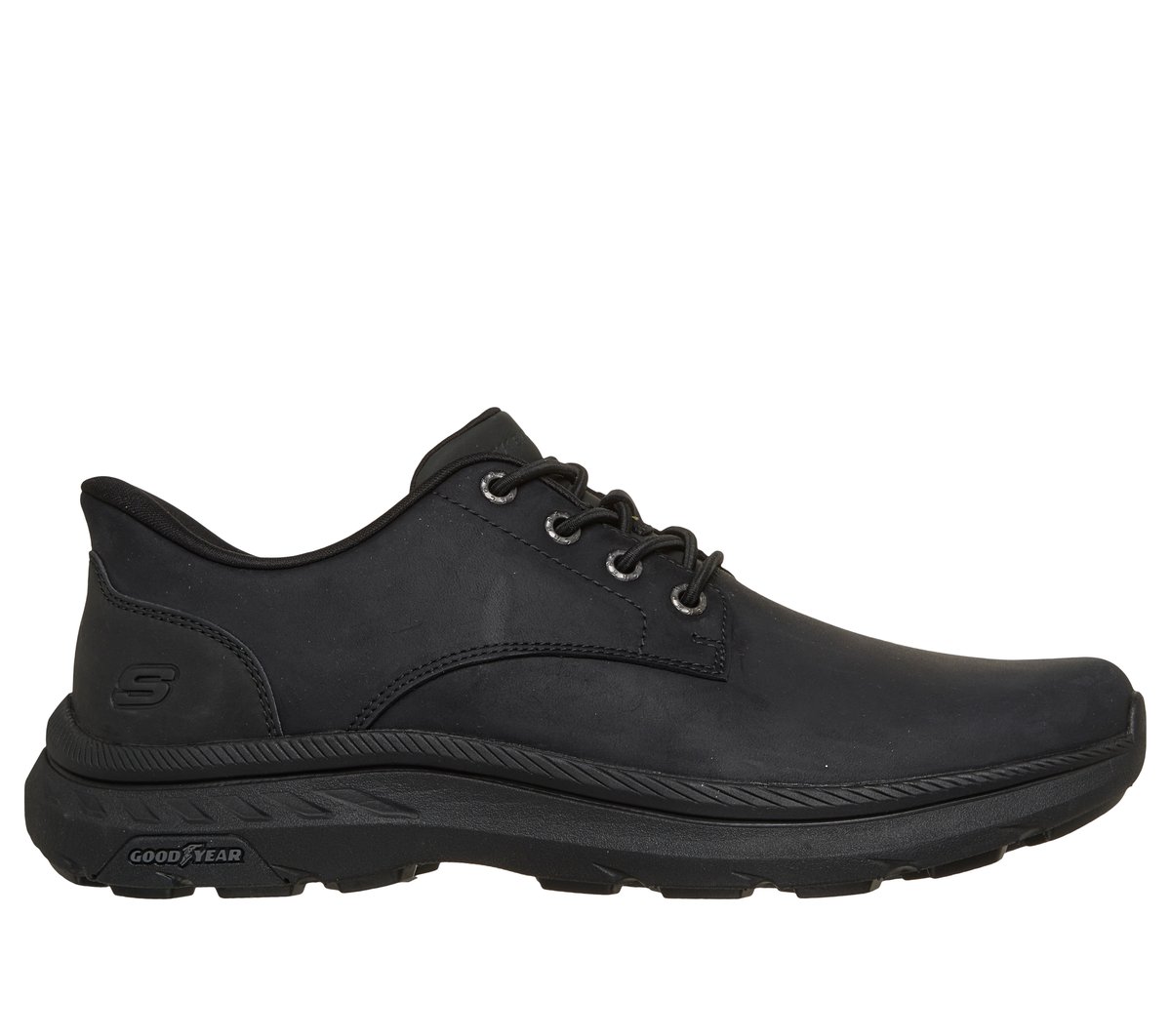 Skechers mężczyźni Slip-ins Relaxed Fit: Pollard - Colt w Czarny, Rozmiar 45 Buty