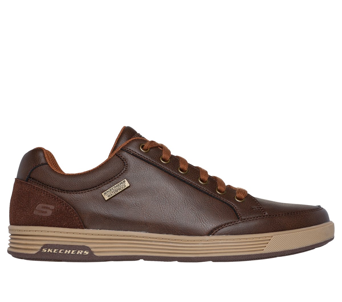 Skechers Heren Waterproof: Cavell - Sparkman CM Bruin, Maat 39.5, Medium