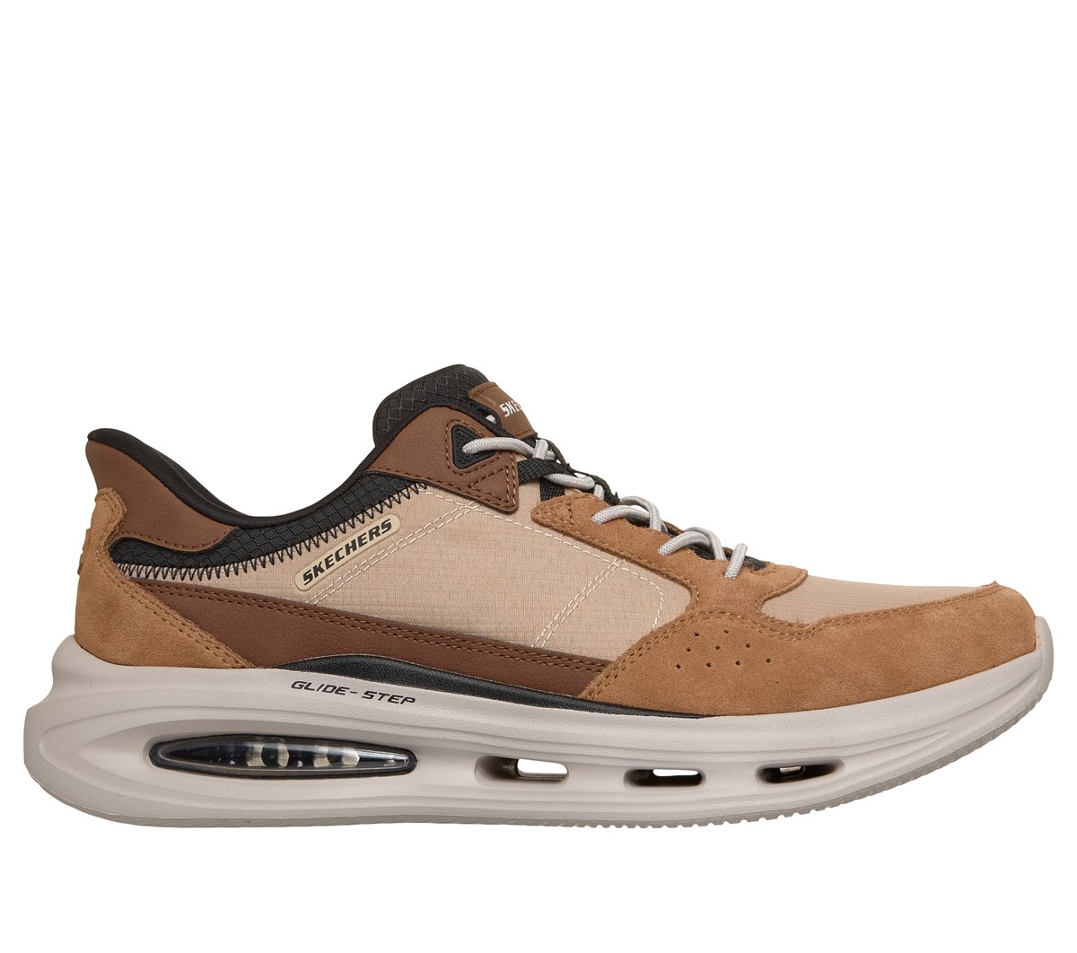 Skechers Heren Slip-ins Relaxed Fit: Sloan - Remming CM Bruinen/Bruin, Maat 39.5, Medium