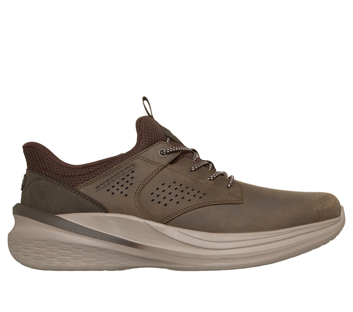 min86 Skechers Slip-ins Relaxed Fit: Slade 2.0 - Encore - DARK TAUPE
