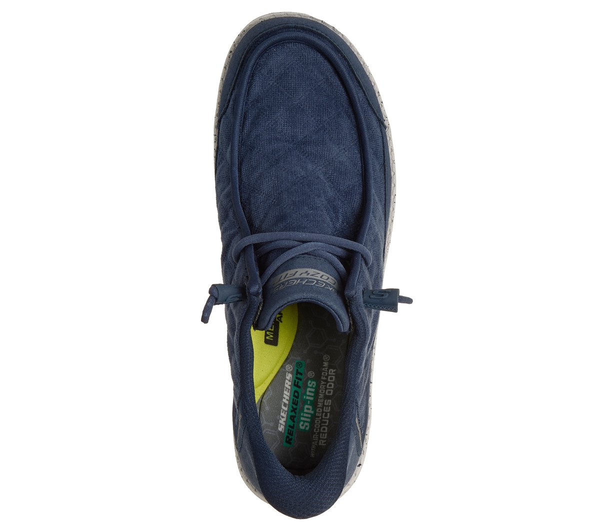 Skechers Slip-ins Relaxed Fit: Melson - Cozy Fit Diamond Moc - NAVY