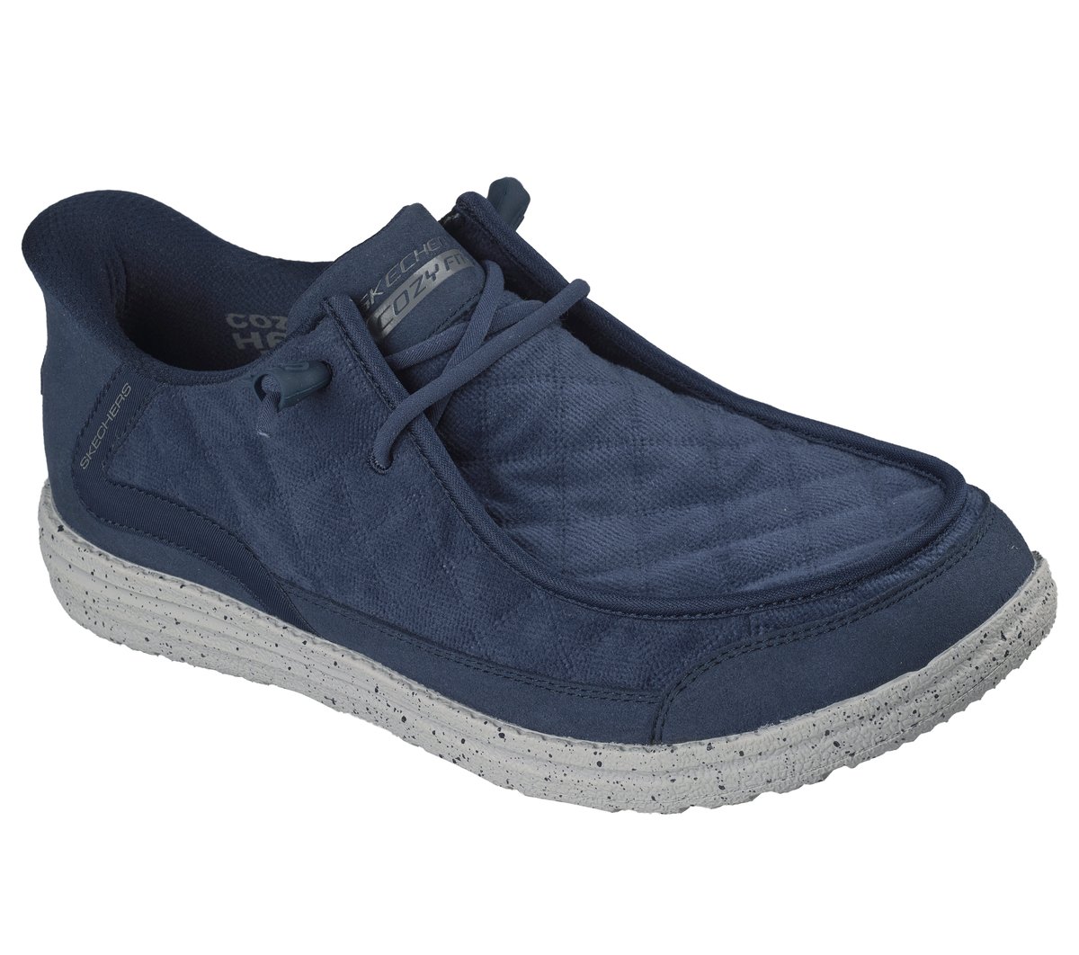 Skechers Slip-ins Relaxed Fit: Melson - Cozy Fit Diamond Moc - NAVY