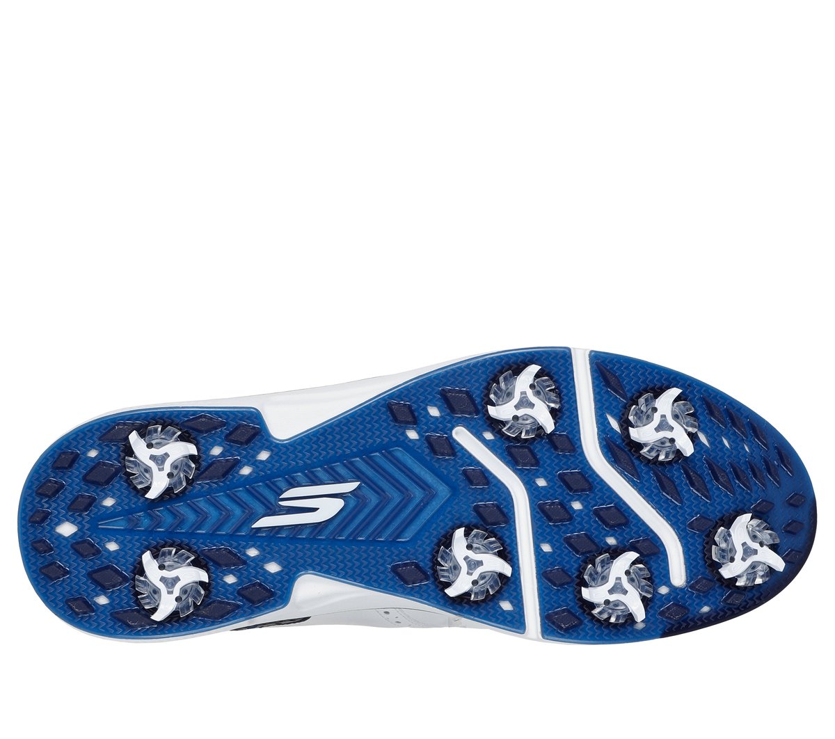 Skechers Slip-ins Waterproof: GO GOLF Prestige - WHITE / NAVY