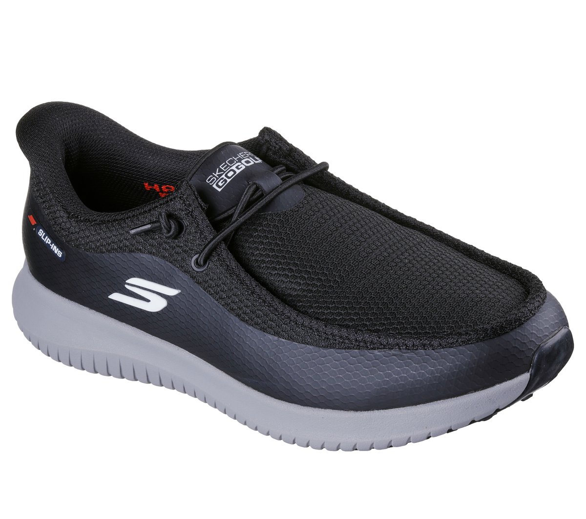 Skechers Slip-ins Relaxed Fit: GO GOLF Flight - Moc - BLACK