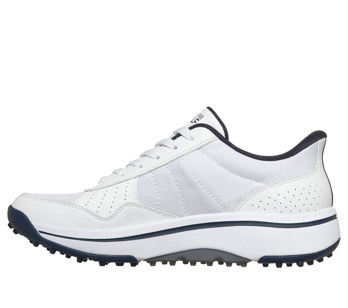 Skechers Slip-ins: GO GOLF Arch Fit - Line Up 2.0 - WHITE / NAVY