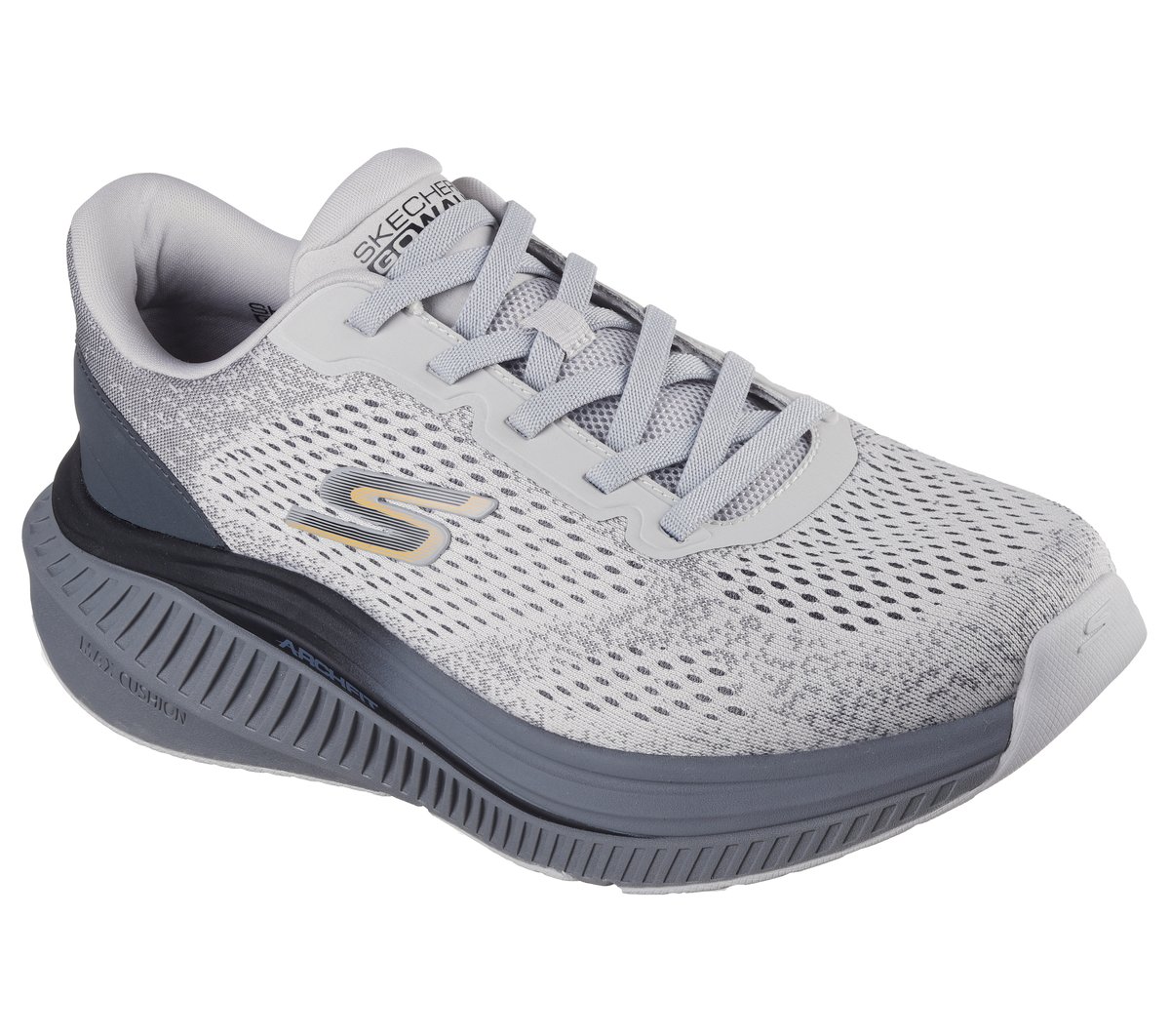 GO WALK Max Cushioning Arch Fit - Jonah - GRAY / CHARCOAL