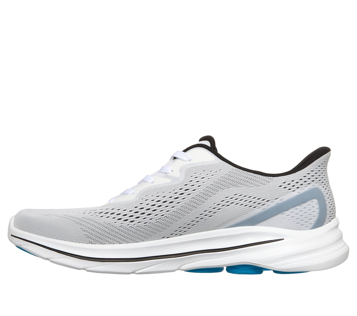 Skechers Slip-ins: GO WALK 8 - WHITE / BLACK