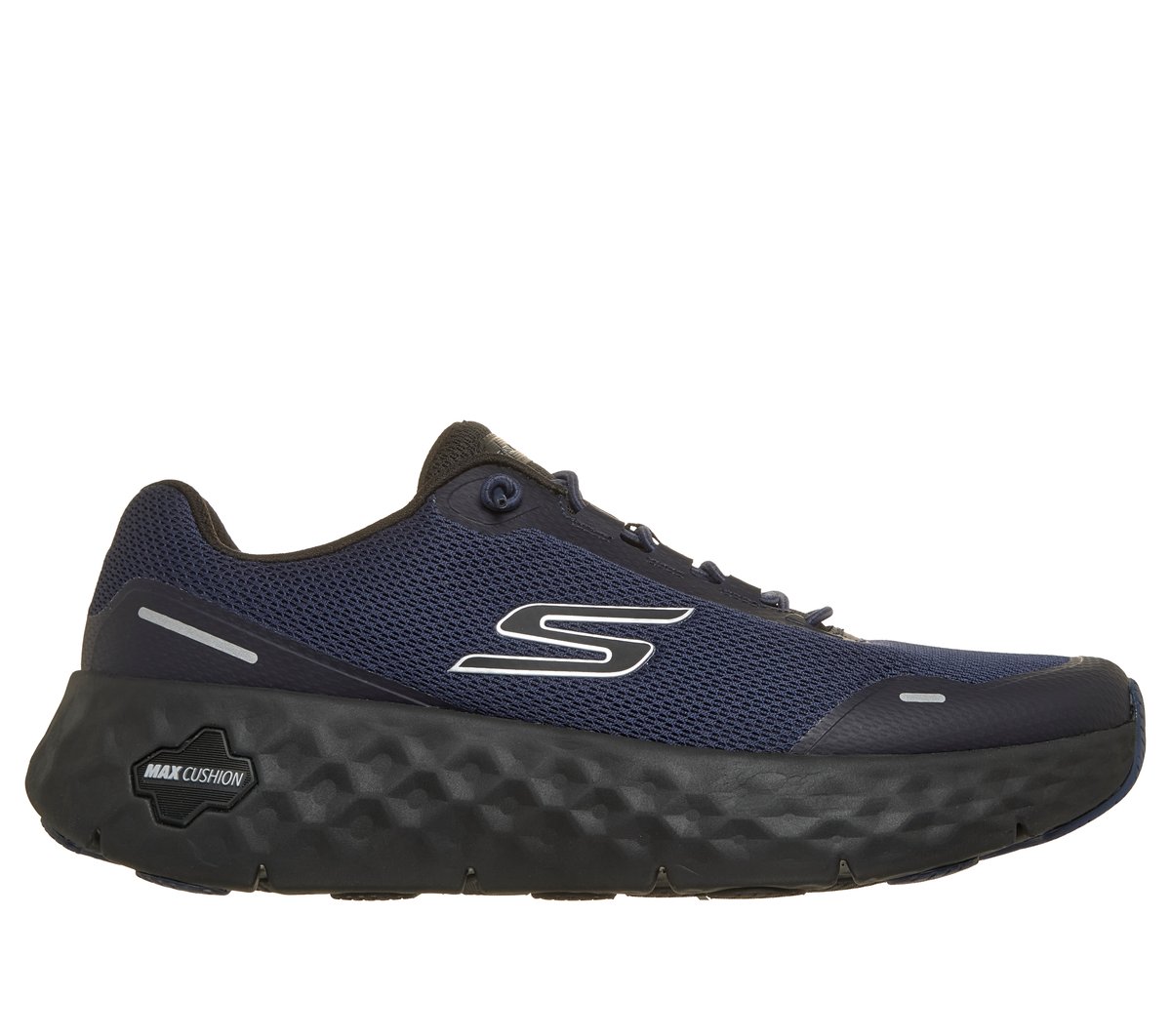 Skechers mężczyźni GO WALK Max Cushioning Flex - Raf w Szary/Wielokolorowy, Rozmiar 47, Vegan, Nadają się do prania w pralce Sneakersy