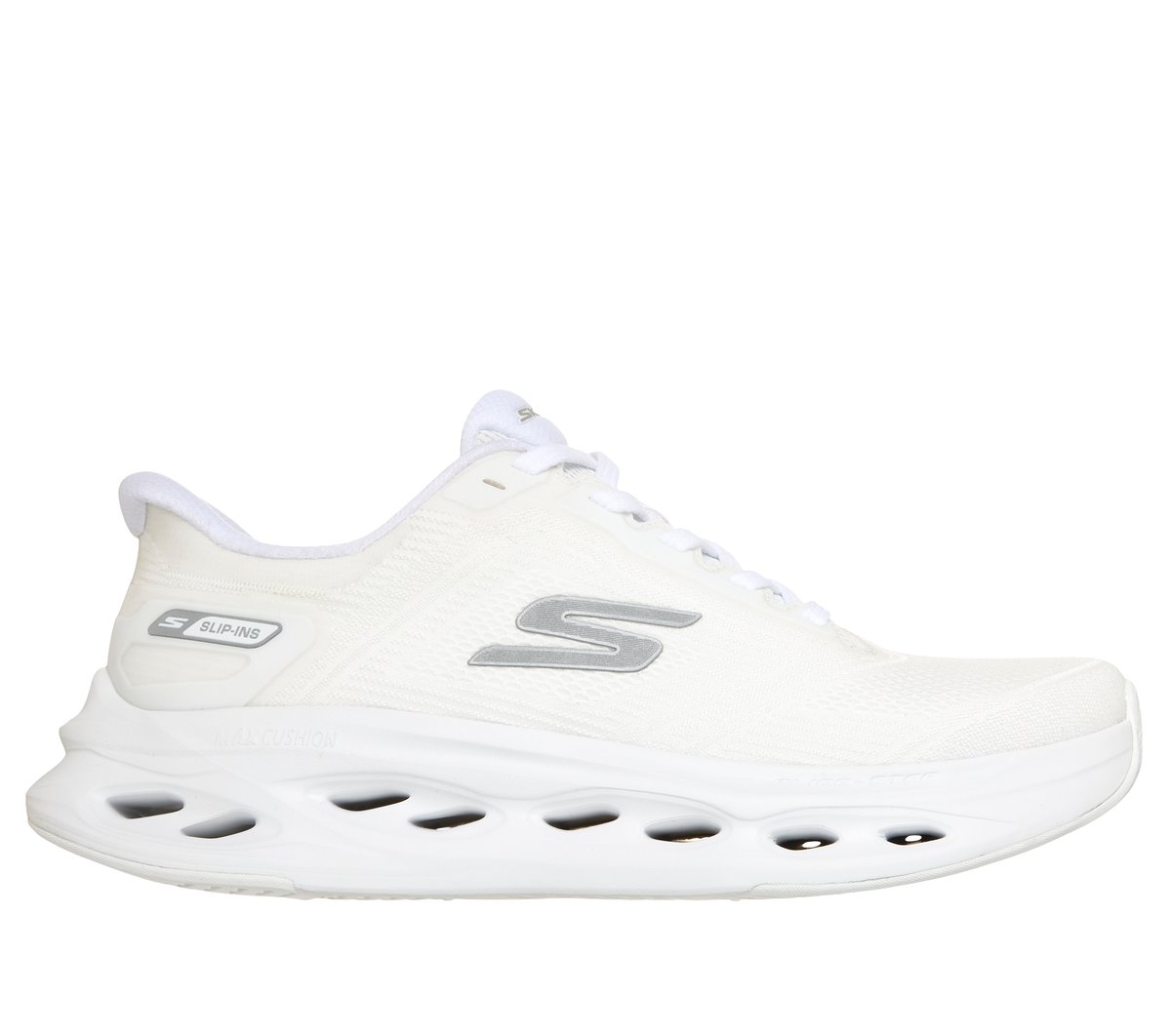 Skechers サイズ24(38) ホワイト スニーカー Skechers Slip-ins: Max Cushioning Glide-Step