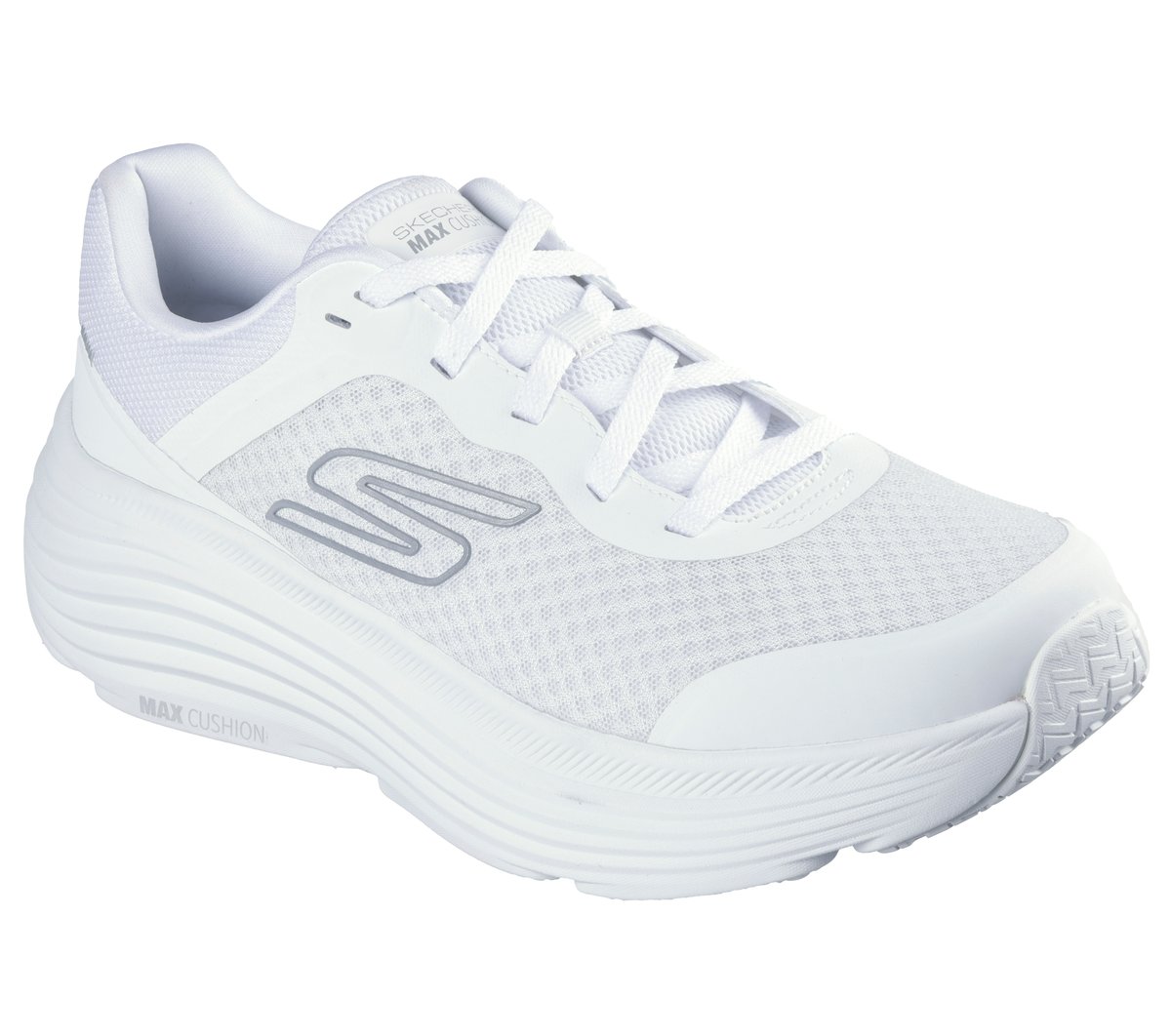 SKECHERS MAX CUSHIONING ホワイト スケッチャーズ マックスクッショニング エリート 2.0