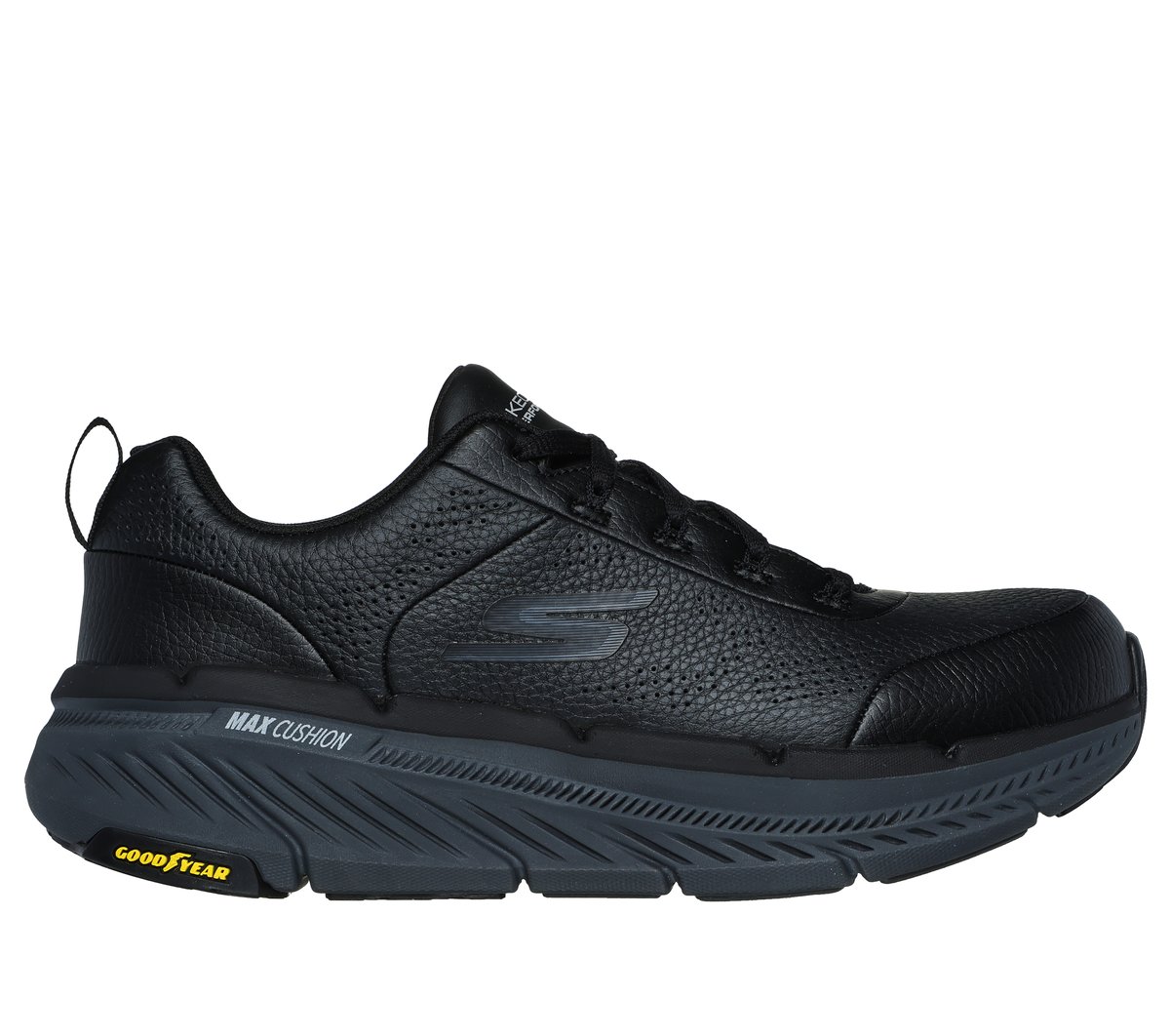 Skechers Heren Max Cushioning Premier 2.0 - Lucid 2 CM Zwart/Houtskool, Maat 39.5, Medium