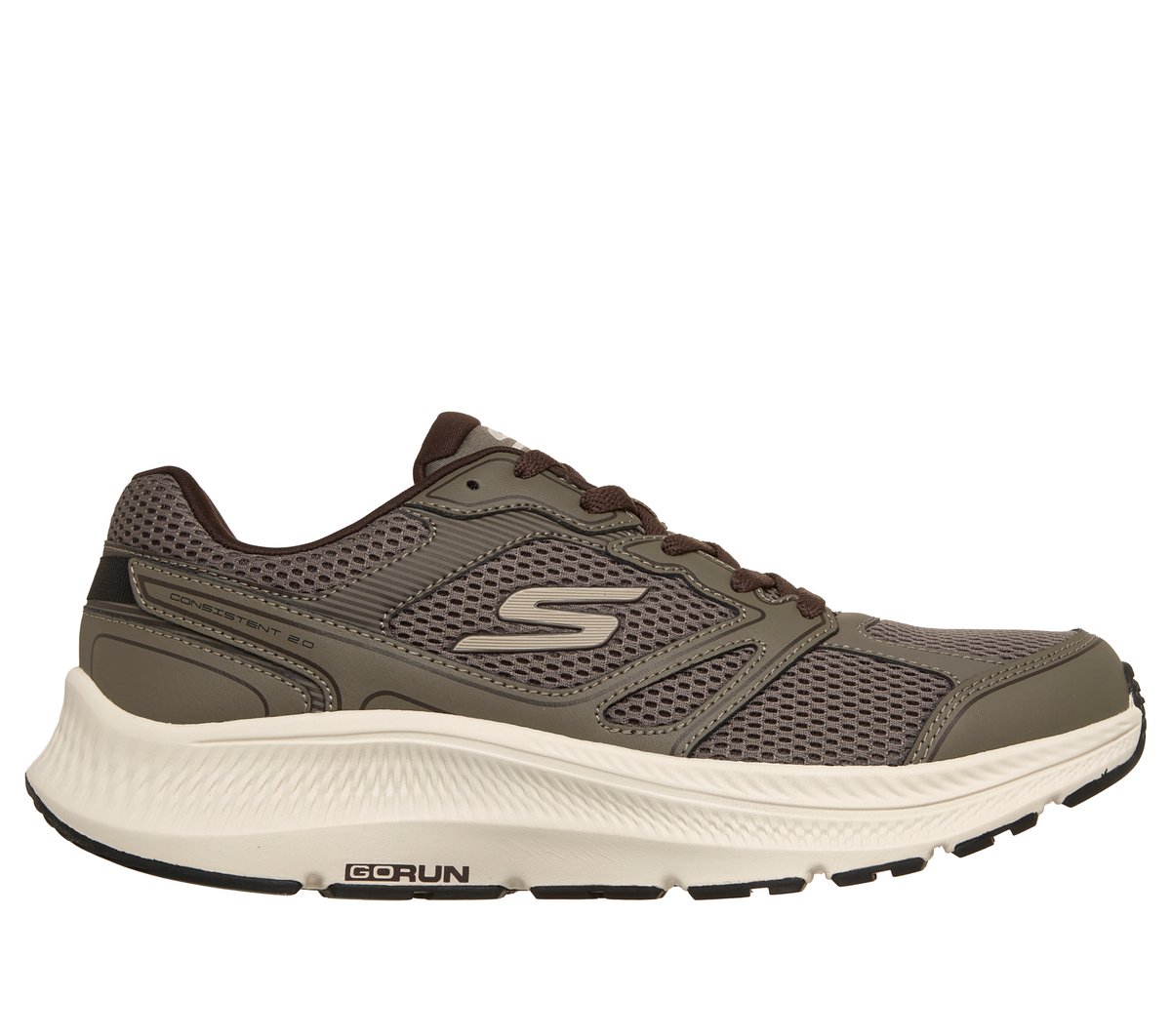 Skechers GO RUN Consistent 2.0 - Mapleton Sneaker in Braun, Größe 48