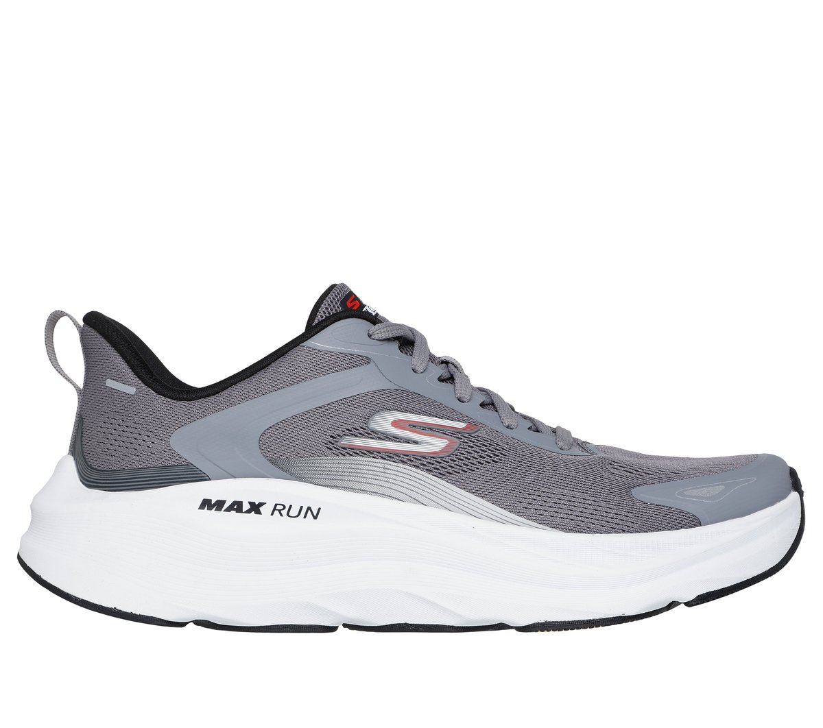 新品未使用品　26.5 グレー紐 軽量　SKECHERS SPORTシューズ Max Cushioning Max Run - Pacewave