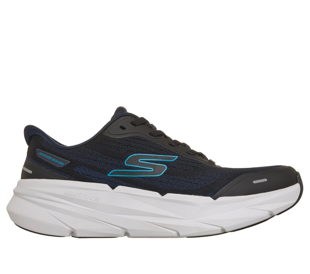 Skechers Heren Slip-ins: Max Cushioning Premier 3 - Torryn CM Marine, Maat 39.5, Vegan, Mag in de wasmachine, Medium
