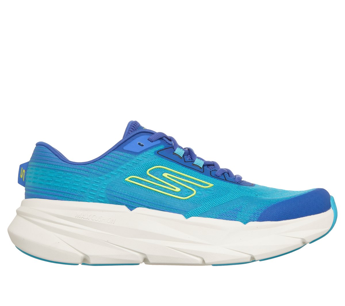 Skechers Herren Max Cushioning Premier 3 - Valaro Sneaker in Red/Orange, Größe 48, Vegan, Waschmaschinenfest