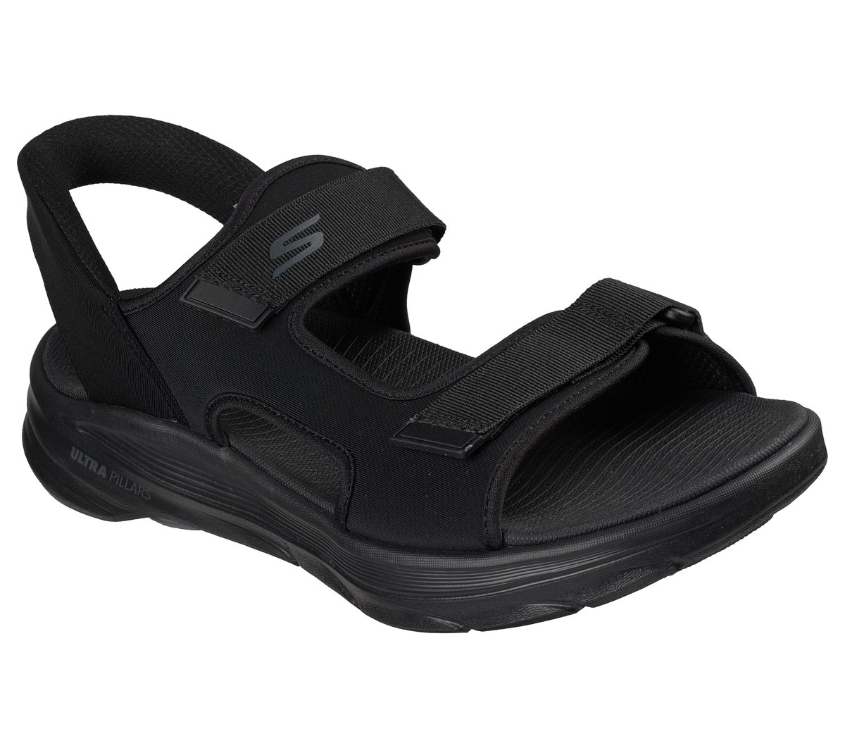 GO WALK 8 Sandal - Ken II - BLACK