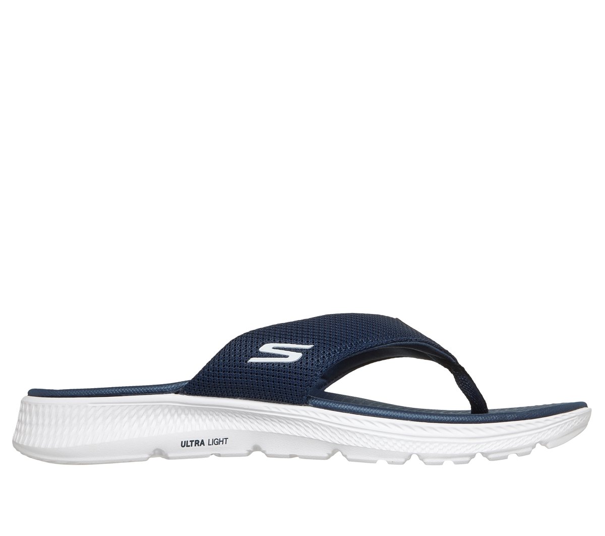 Skechers GO Consistent Sandálias 2.0 - Kaden em Branco/Navy Blue, Tamanho 48, Vegan, Lavável à máquina