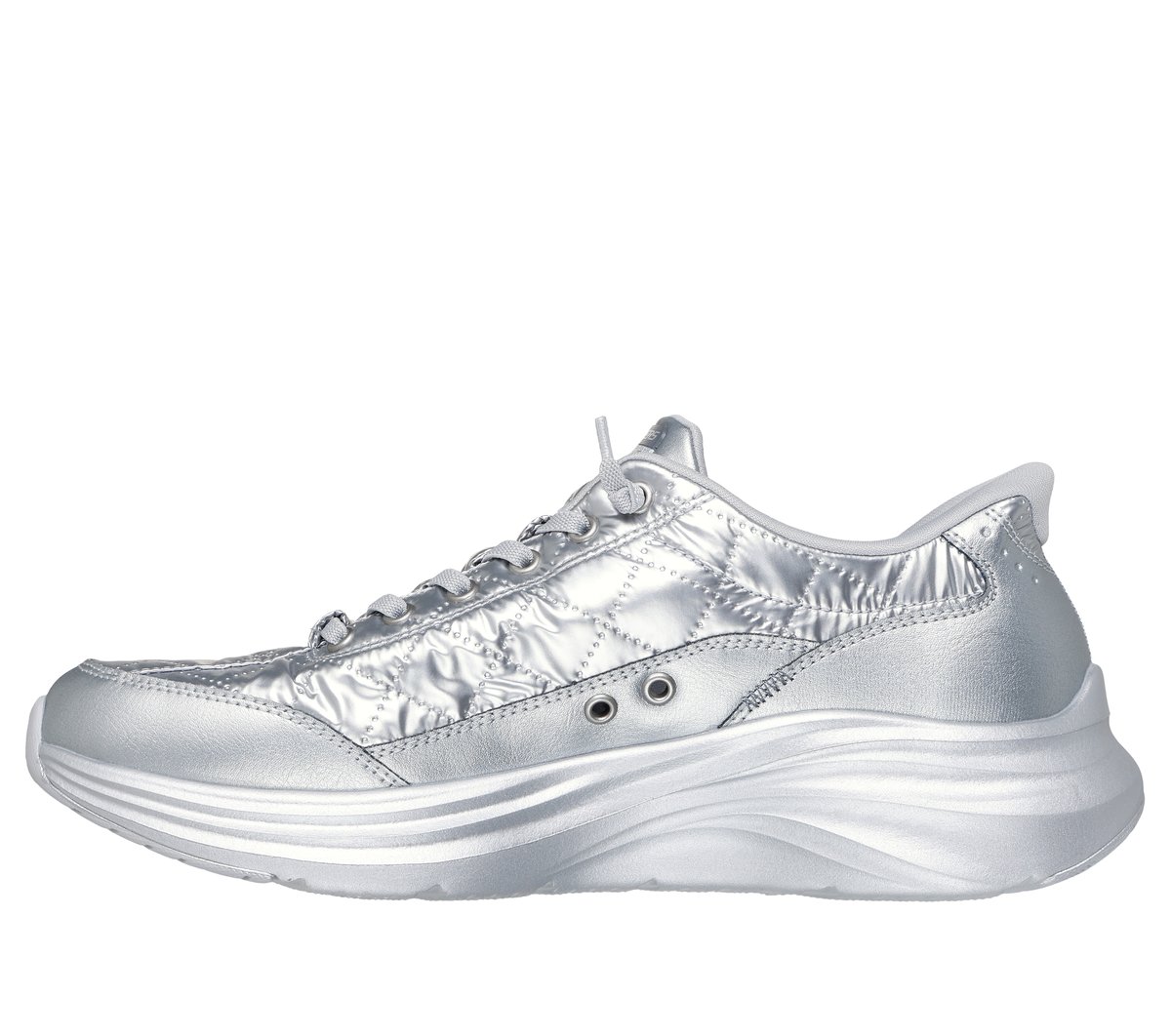 Skechers Slip-ins: Contour Foam - Cozy Fit - SILVER