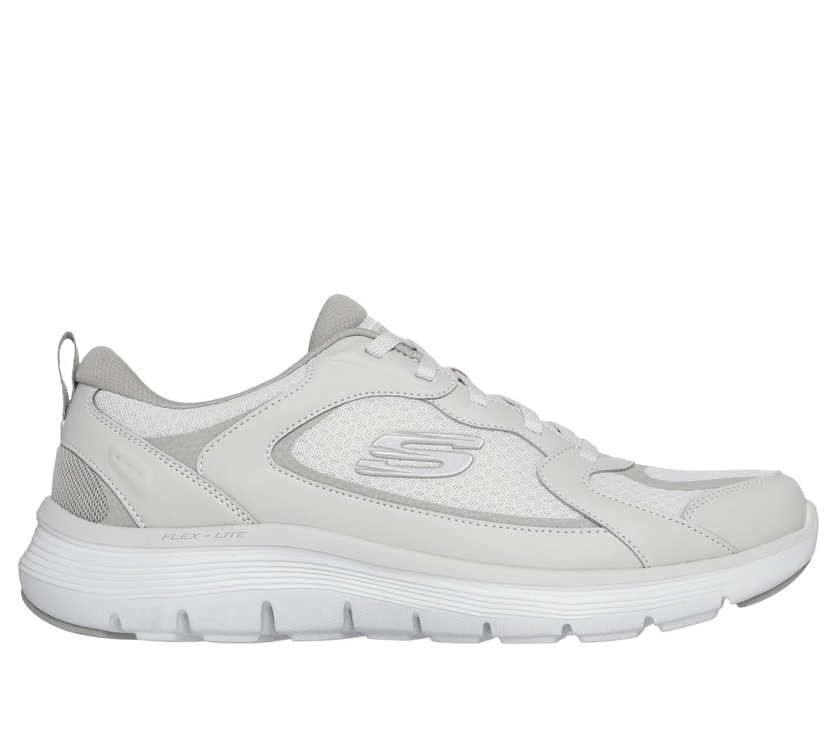 Skechers Heren Flex Advantage 5.0 - Correl CM Zwart/Grijs, Maat 39, Mag in de wasmachine, Medium