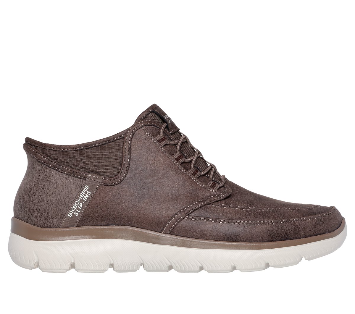 Skechers Heren Slip-ins: Summits - Siegul CM Zwart/Houtskool, Maat 39, Medium
